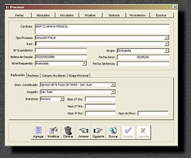 Software para el Seguimiento Móvil de Expedientes Judiciales (para Abogados)  Compatible con Palms y Pocket Pc